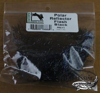 Polar Reflector Flash Chenille Black