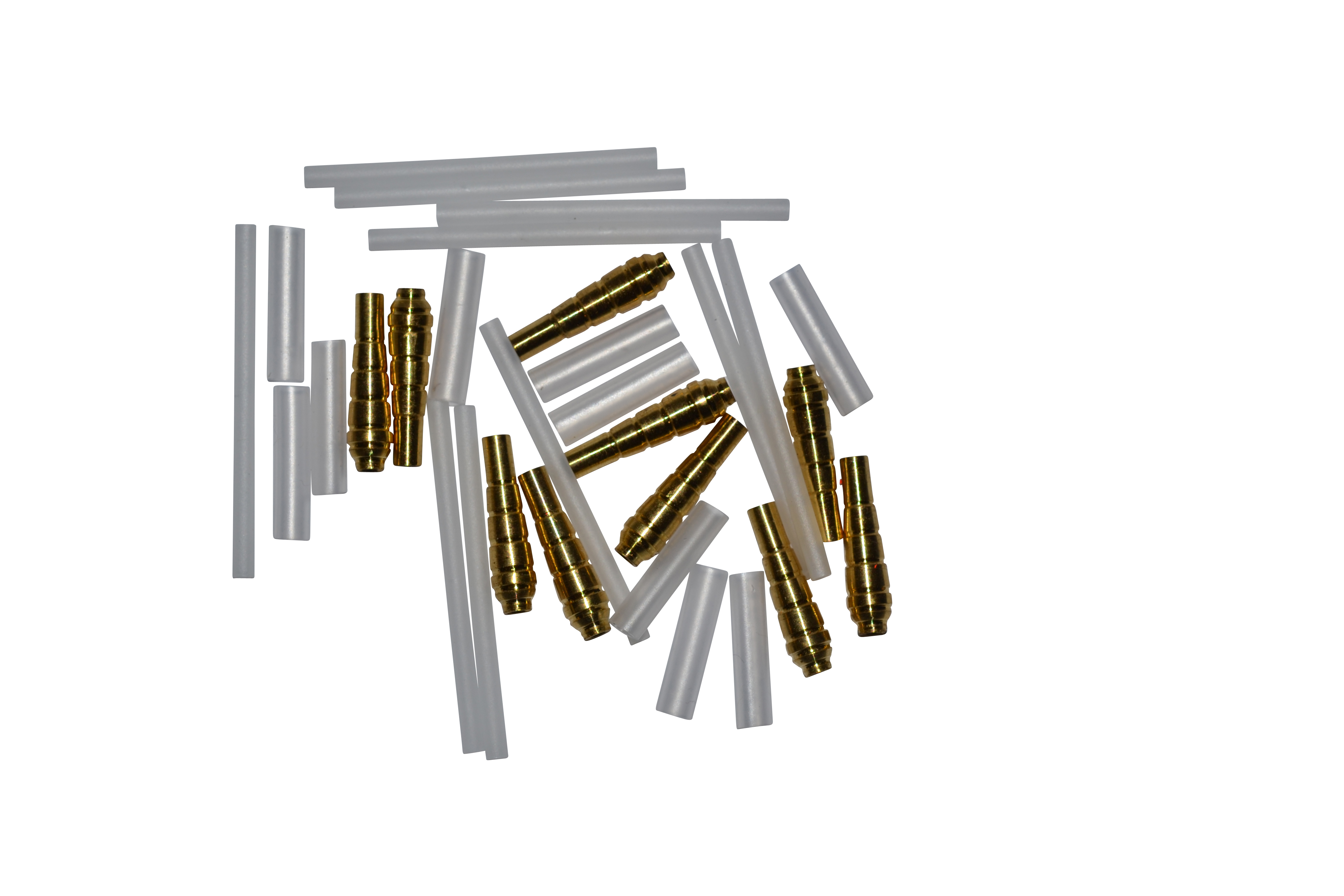  Teardrop Tube Gold 15x4mm