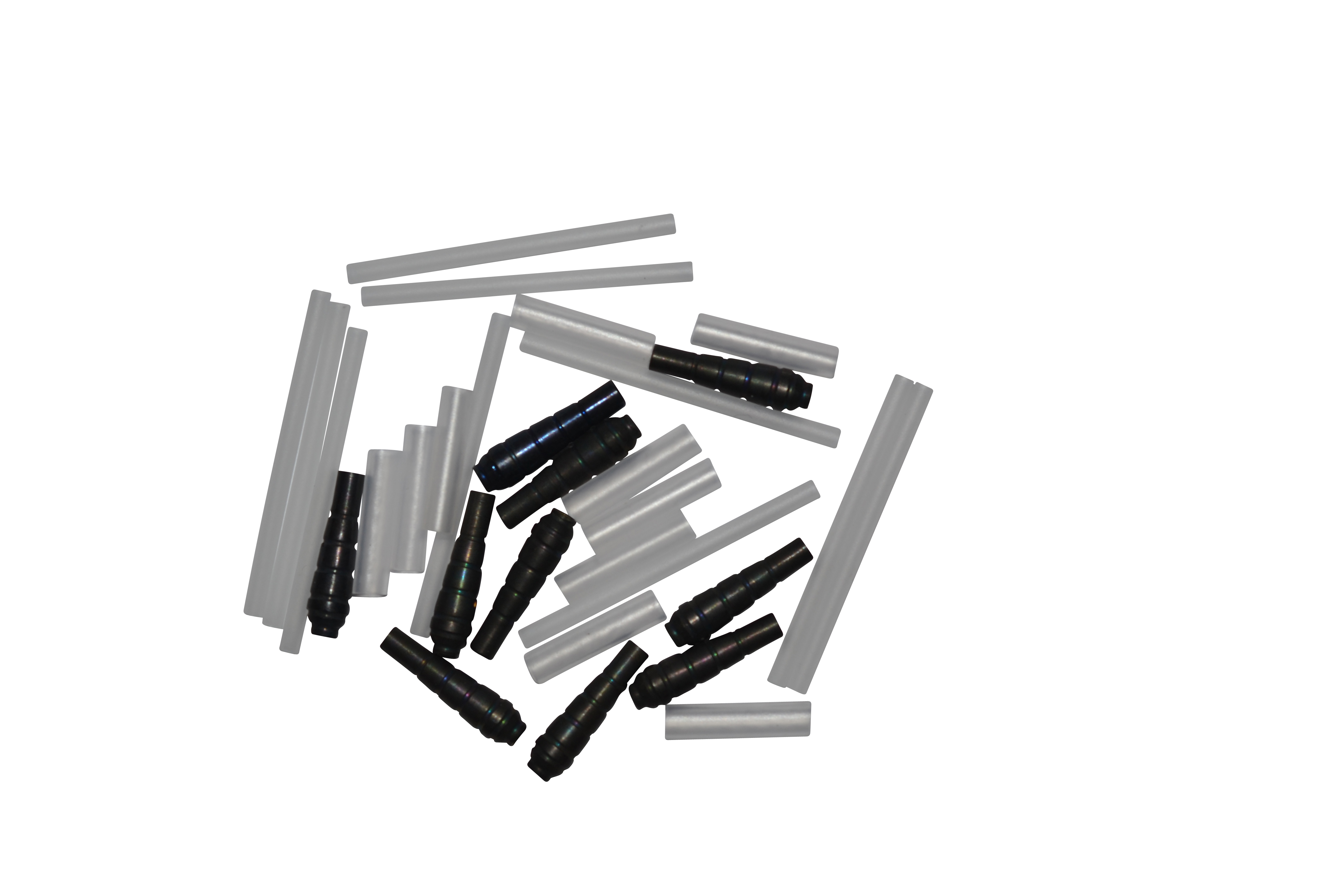  Teardrop Tube Black 15x4mm
