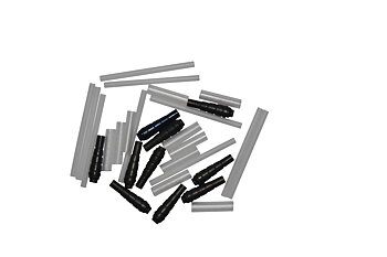 Teardrop Tube Black 15x4mm