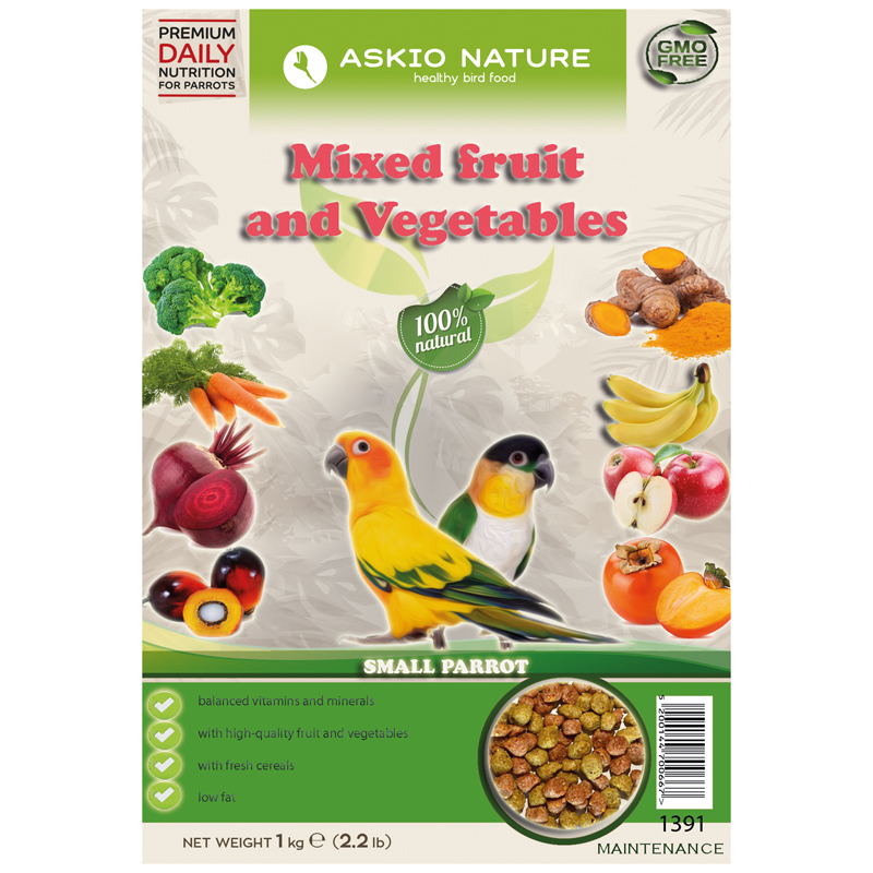 Askio Nature Frukt och grönsaks mix  Small - 3