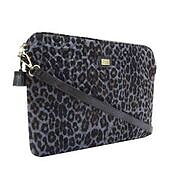 Velvet Laptop Cover  13" - LEO DAUVE (blå)