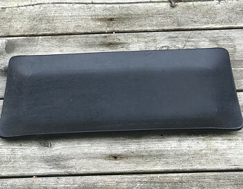 Smidesfat - avlångt 30x13 cm 