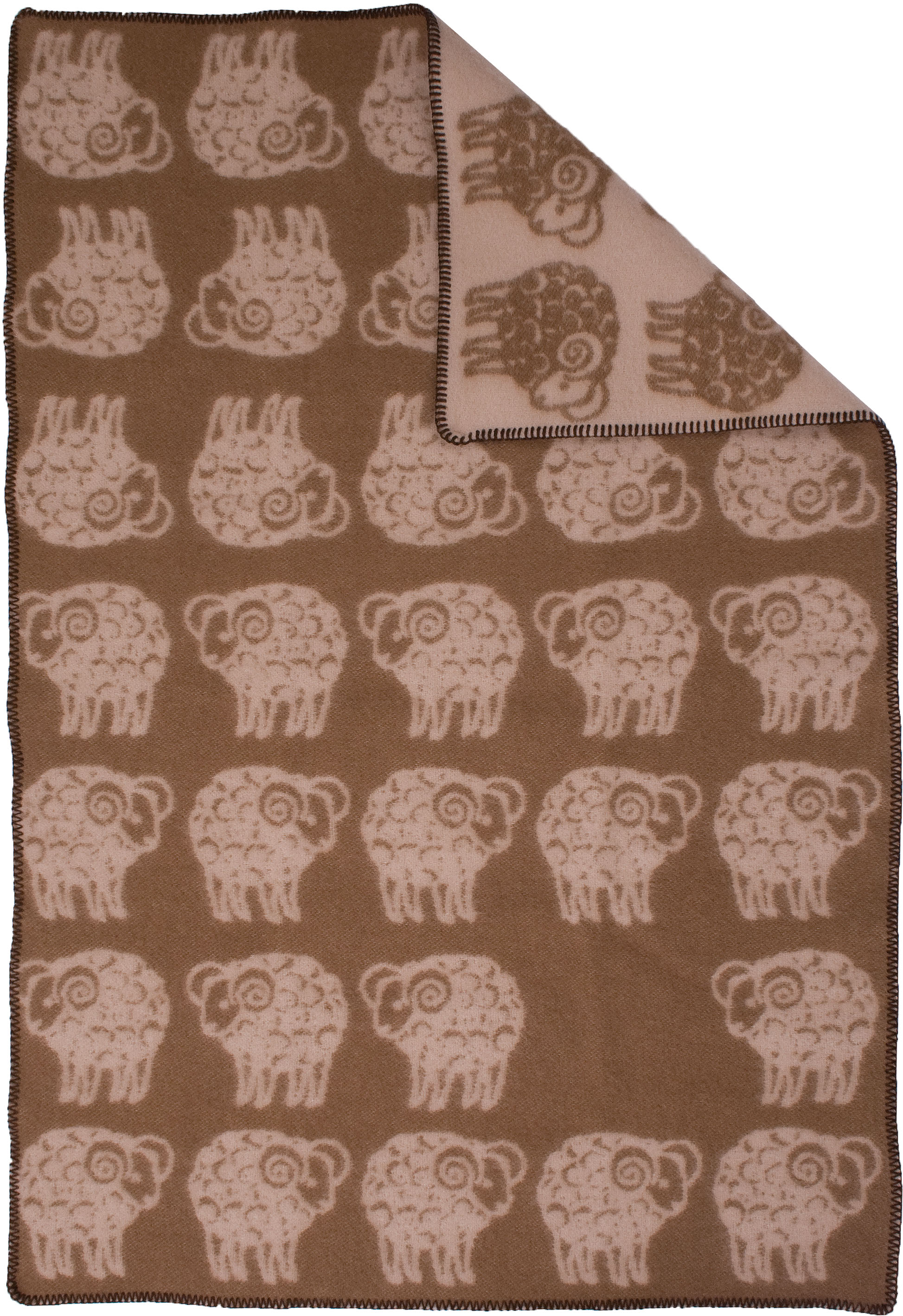 Sheep Brown/Beige 90x130