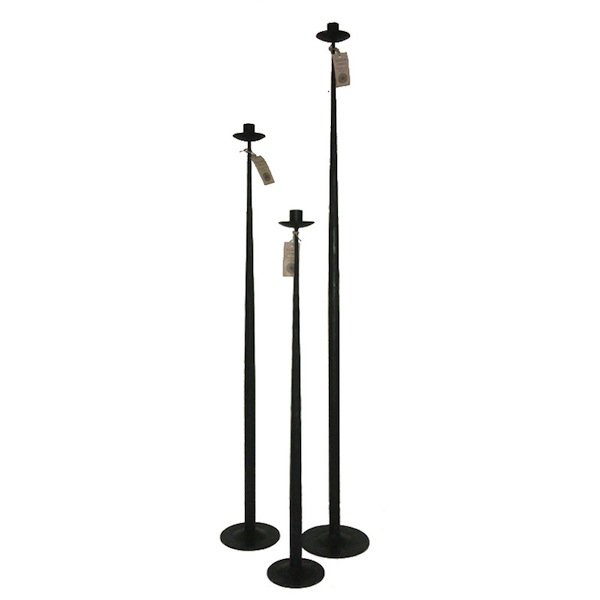 Ljusstake för ett ljus 75cm rund