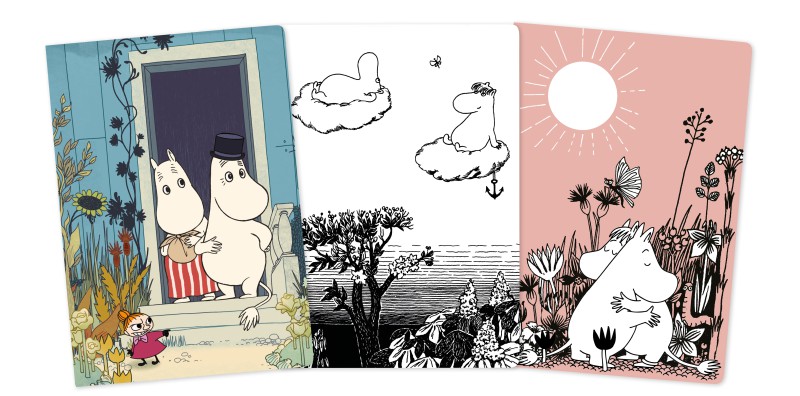 Moomin Midi Notebook Collection - 2