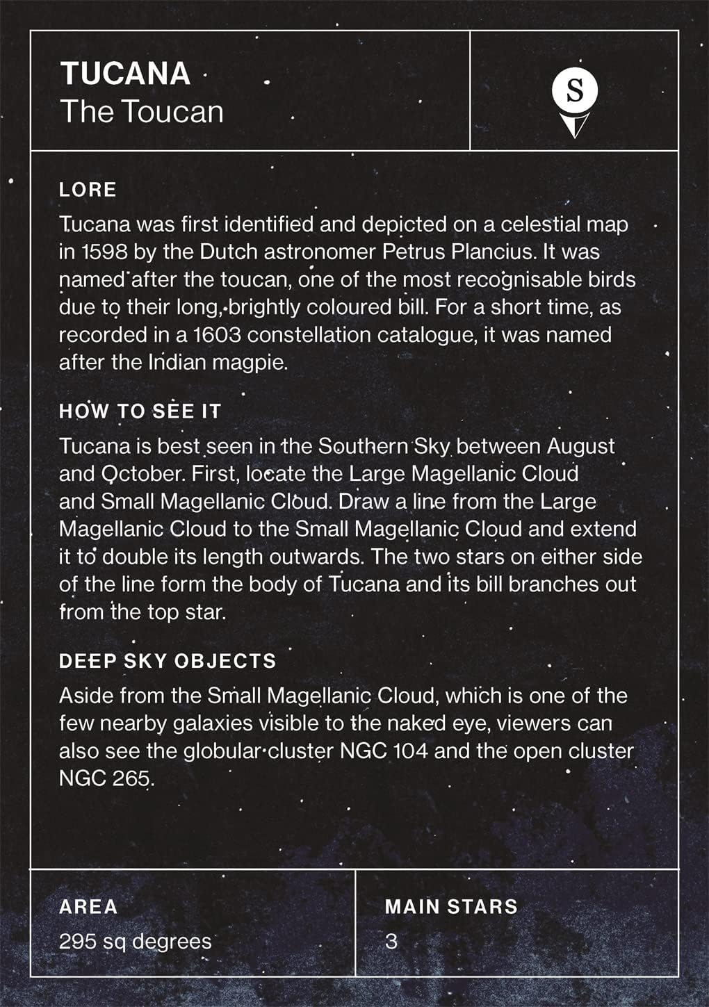 Deck of Stars: A guide to the night sky - 3