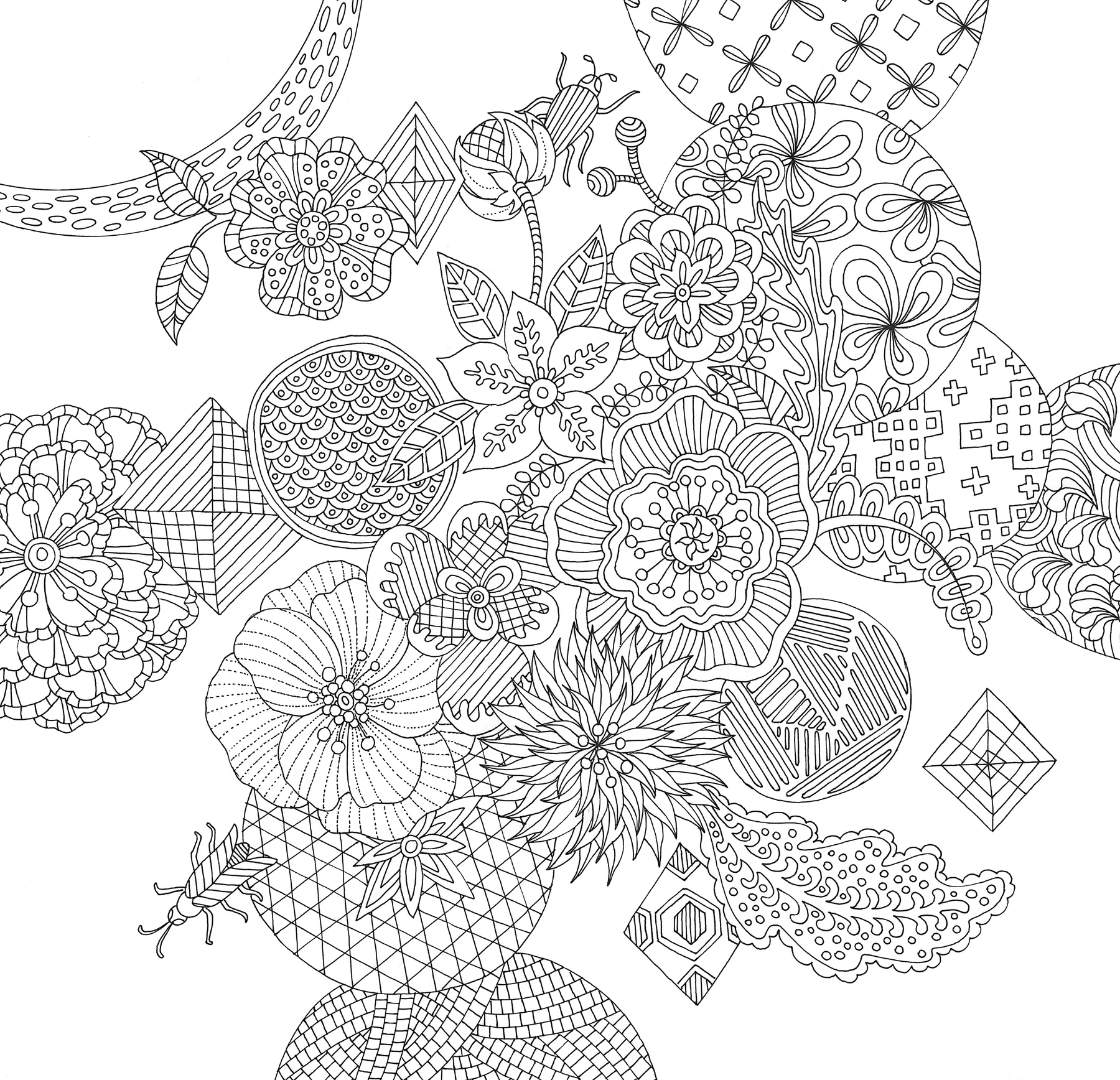 Zen Garden Artist's Coloring Book - 9