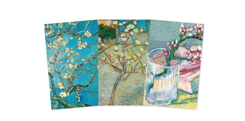 Vincent van Gogh: Blooms Mini Notebook Collection - 2