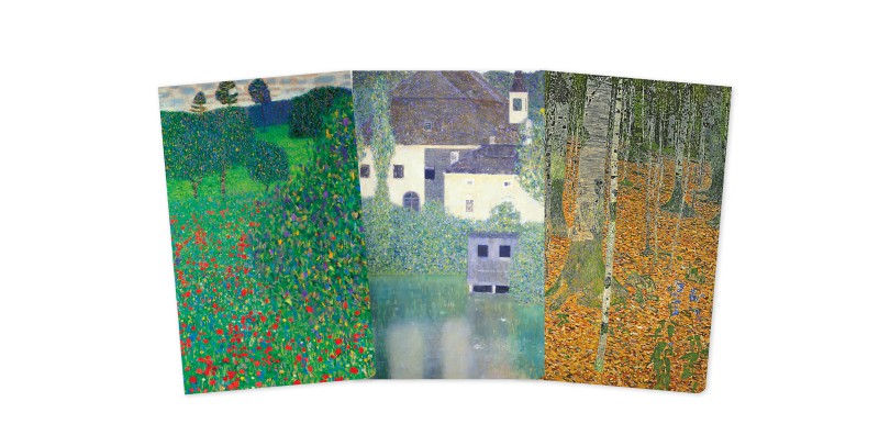 Klimt Landscapes Mini Notebook Collection - 2
