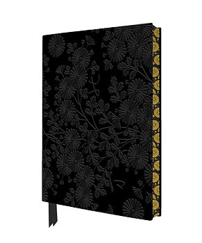 Uematsu Hobi: Box decorated with Chrysanthemums Artisan Art Notebook