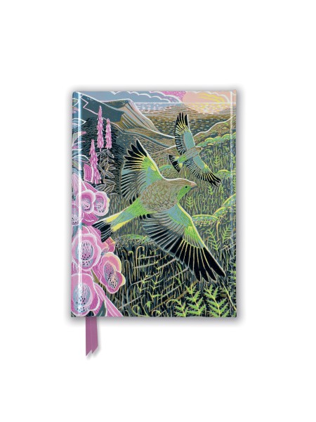 Annie Soudain: Foxgloves & Finches , Foiled Pocket Journal