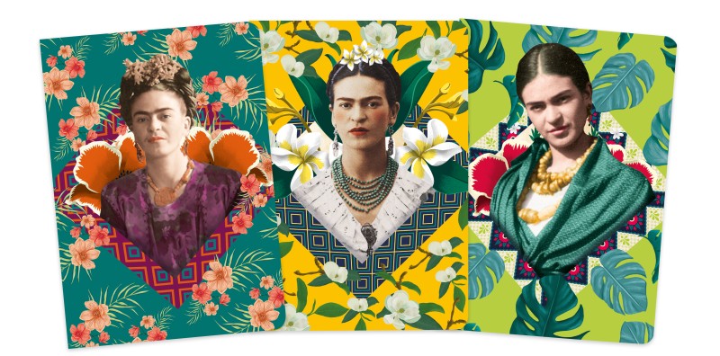 Frida Kahlo Set of 3 Midi Notebooks - 2