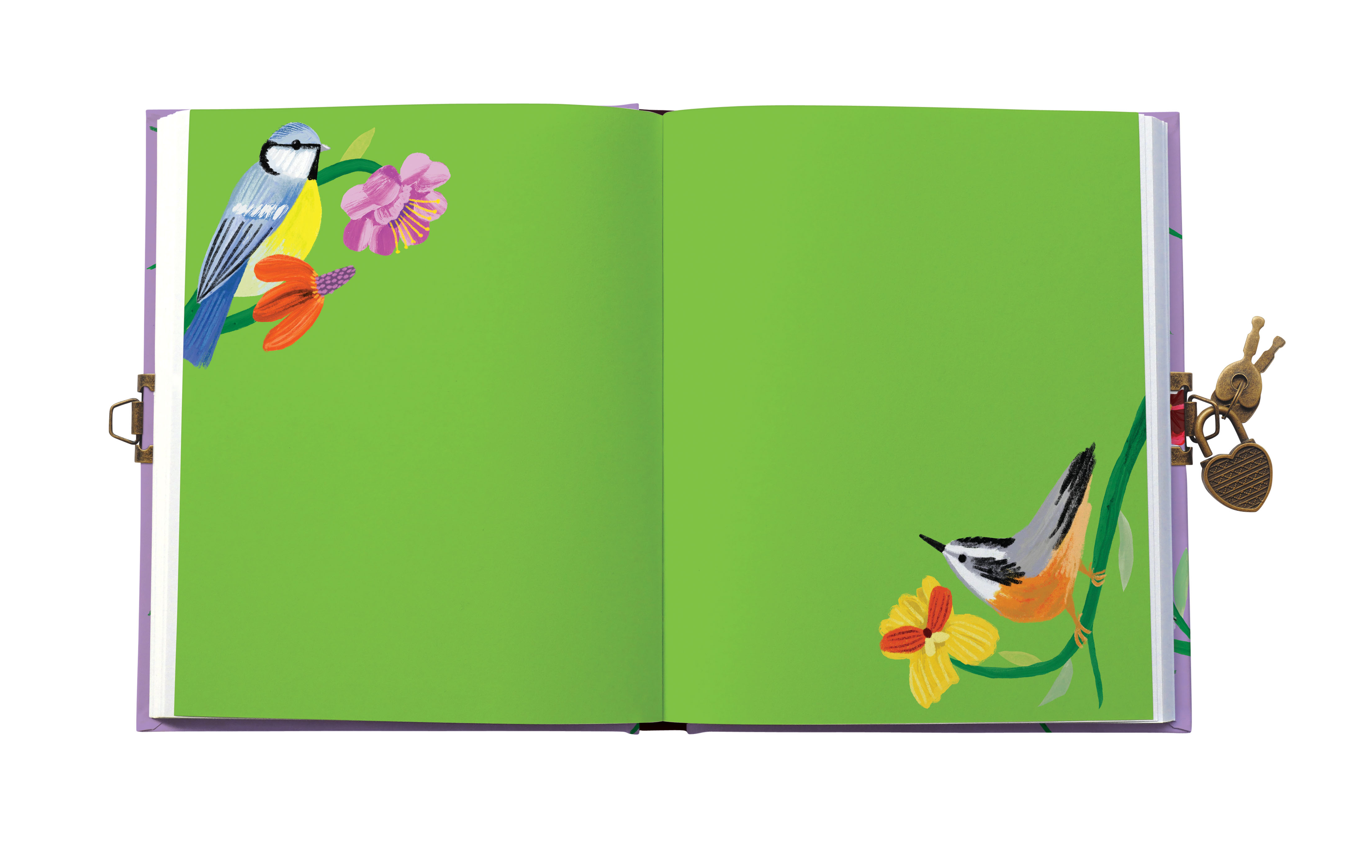 Birdhaven Lockable Notebook - 2