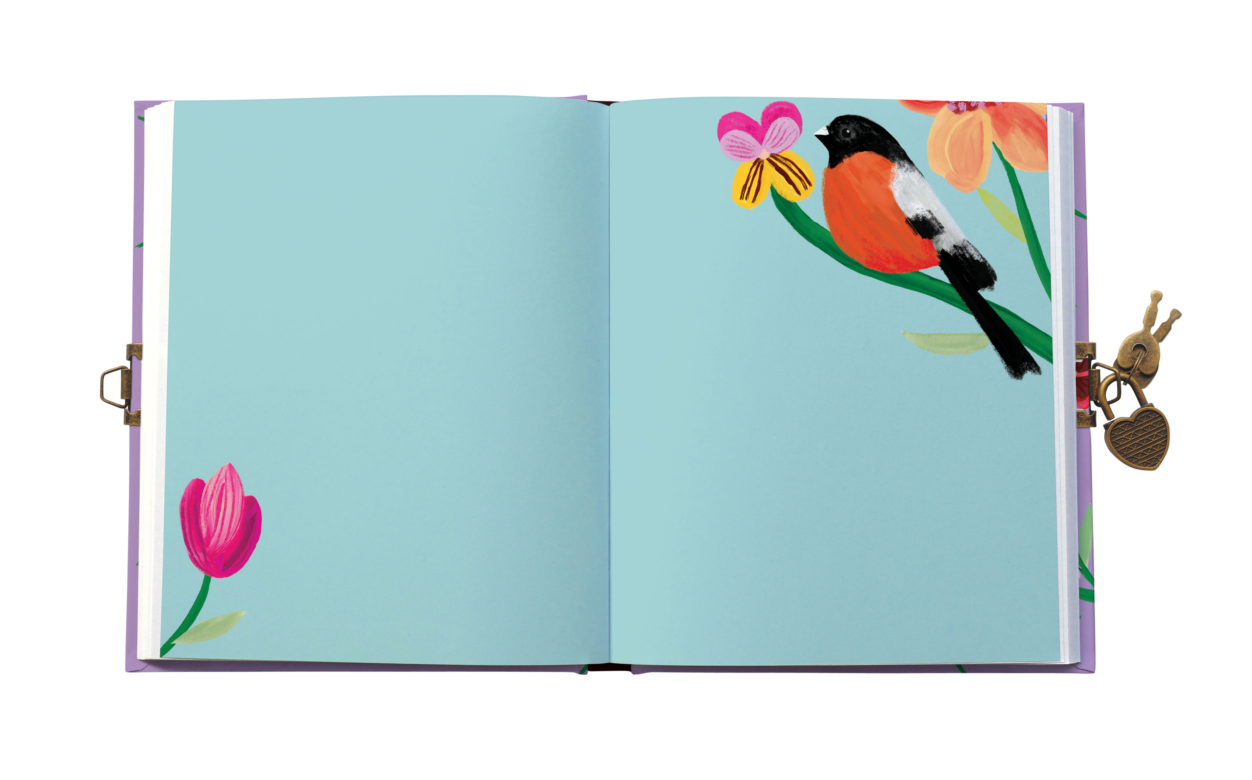 Birdhaven Lockable Notebook - 4