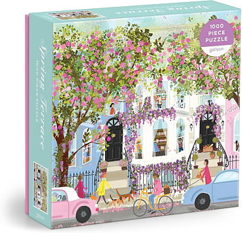 Joy Laforme Spring Terrace Puzzle: 1000 Pieces