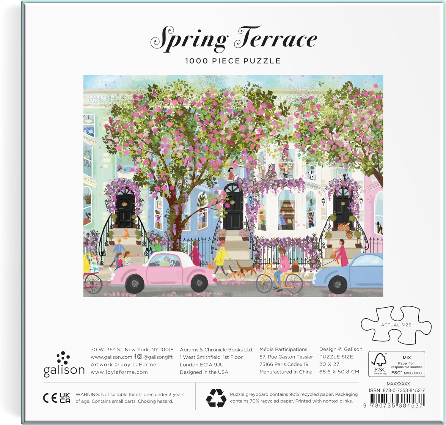 Joy Laforme Spring Terrace Puzzle: 1000 Pieces - 6