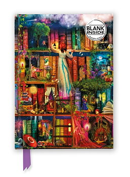  Aimee Stewart: Treasure Hunt Bookshelves (Foiled Blank Journal)