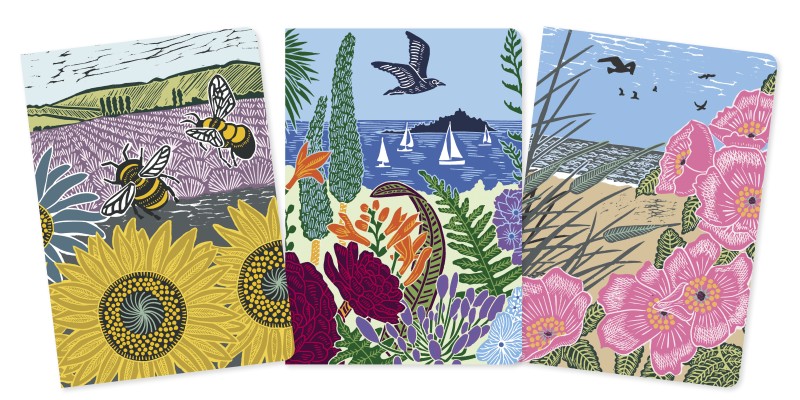 Kate Heiss Set of 3 Standard Notebooks - 2