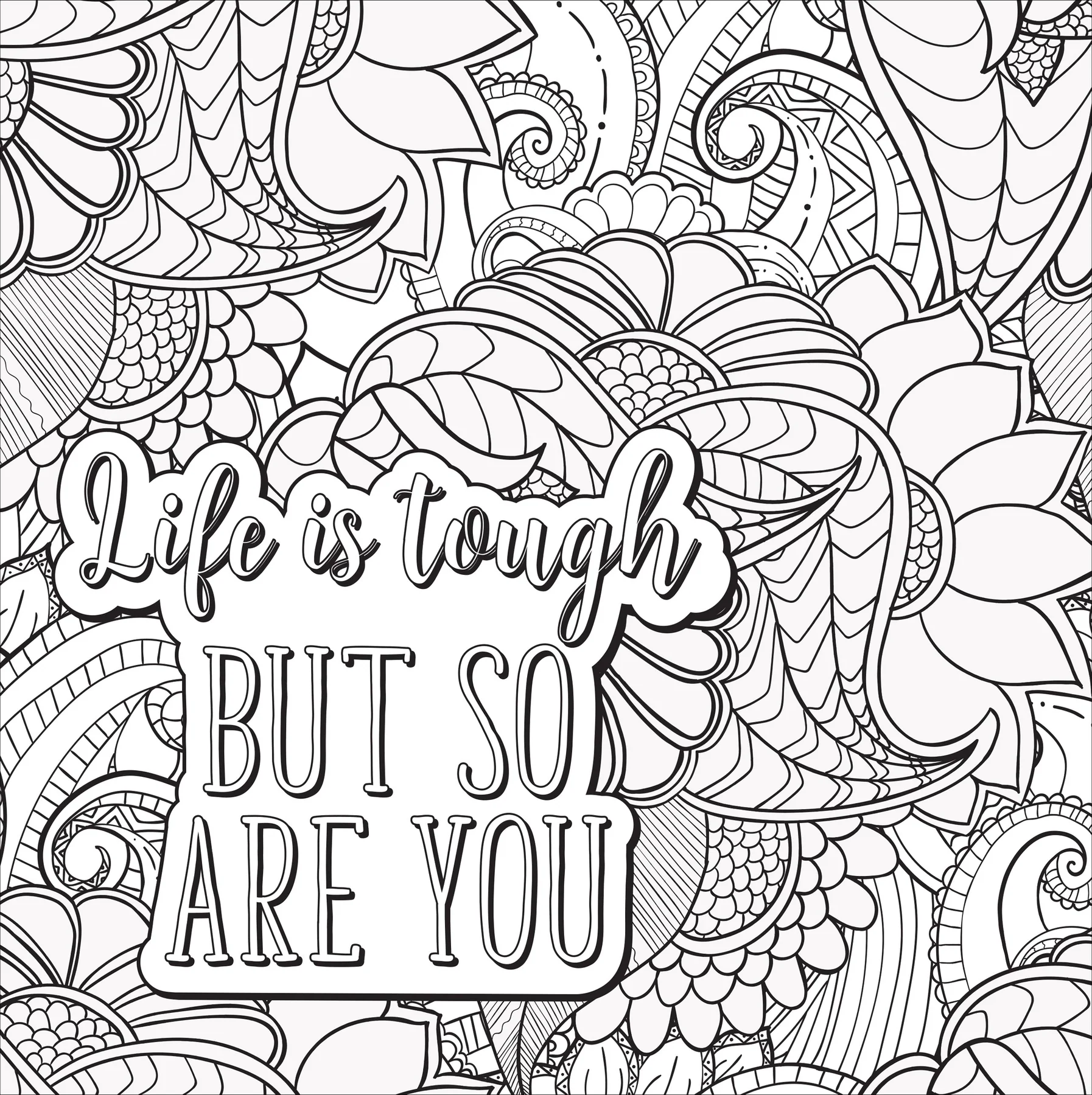 Self Care Artist's Coloring Book - 4
