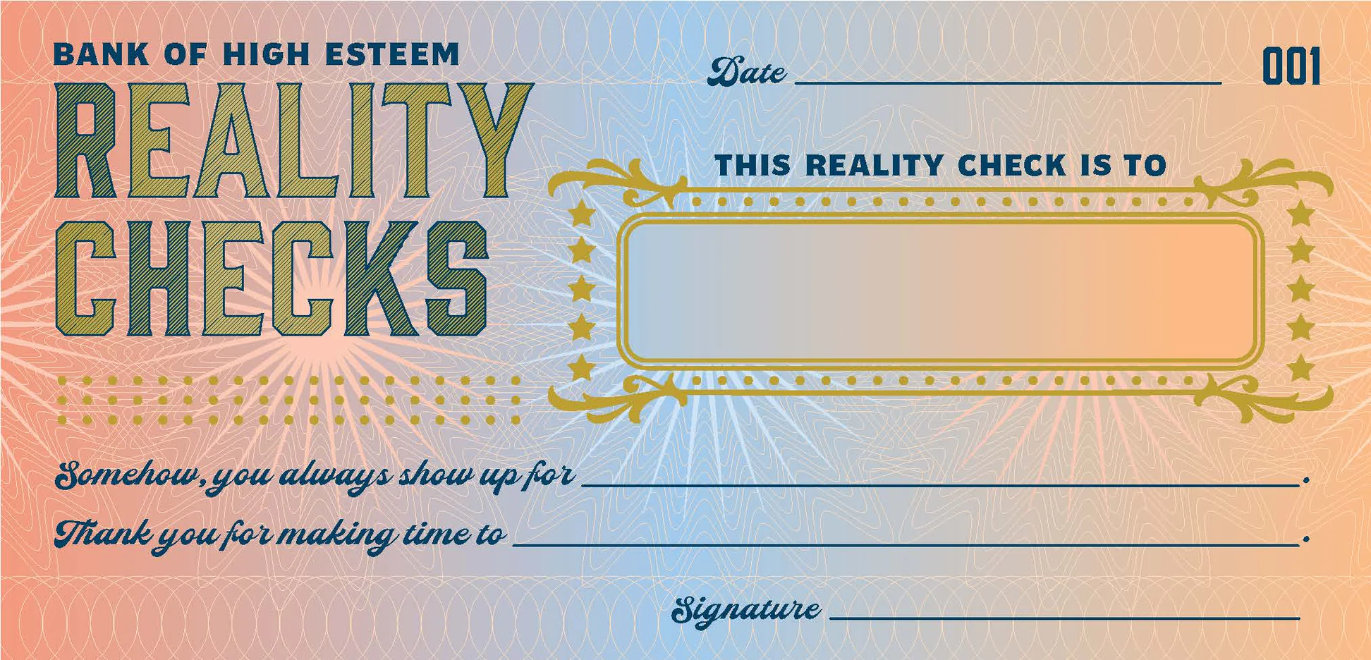 Reality Checks - 4