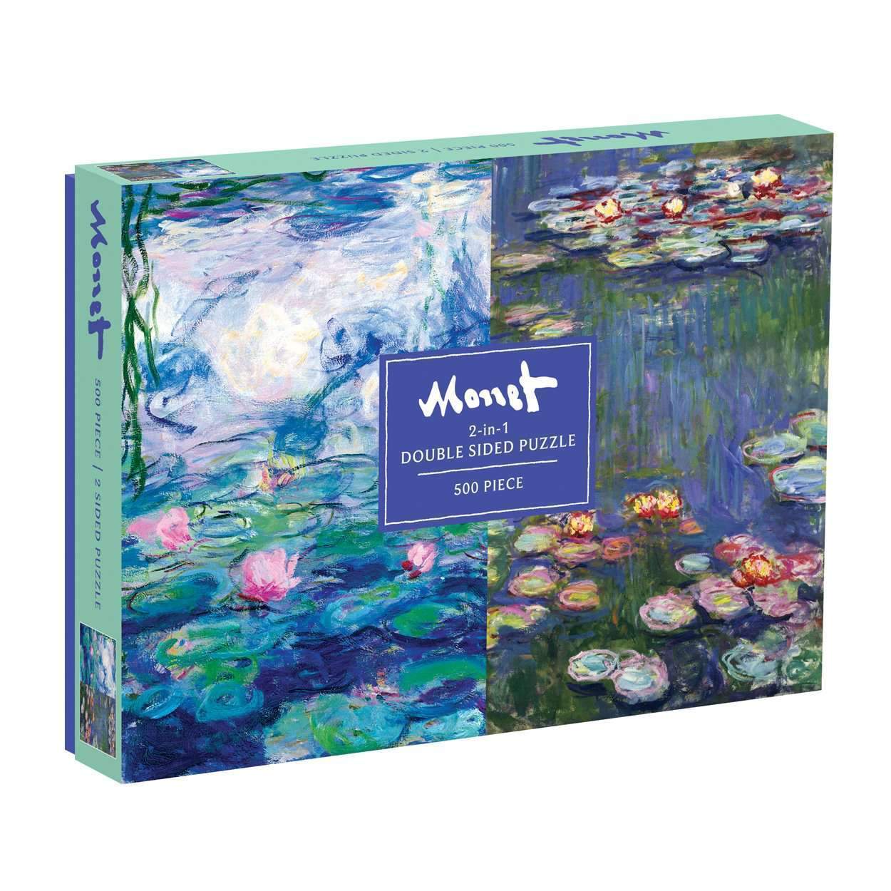 Monet 2-sided 500 Piece Puzzle