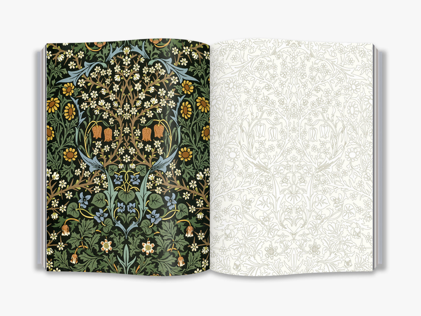 William Morris An Arts & Crafts Colouring Book - 9
