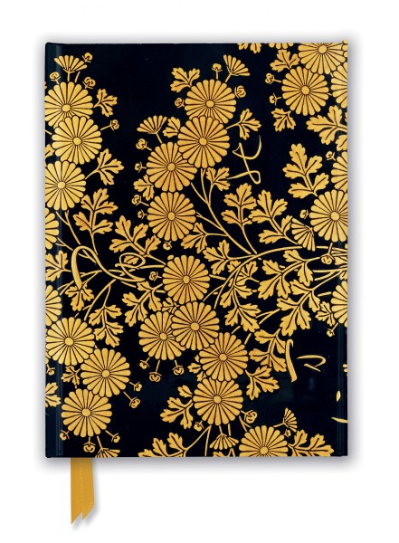 Uematsu Hobi: Box Decorated with Chrysanthemums, Foiled Journal