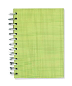 Lime Hay, Spiral Bound Notebook, 80 sheets