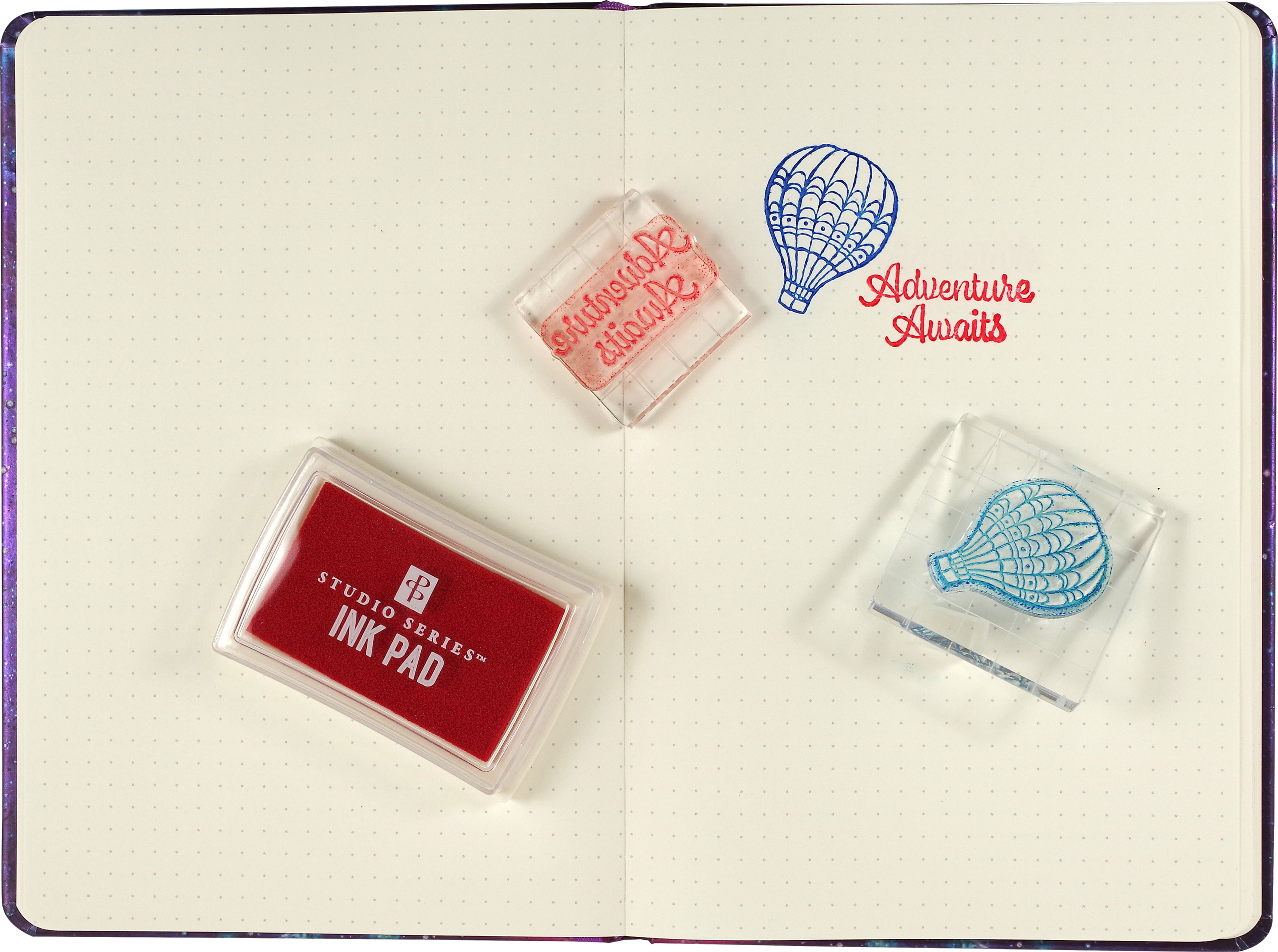 Letters Numbers Symbols Stamp Set - 2