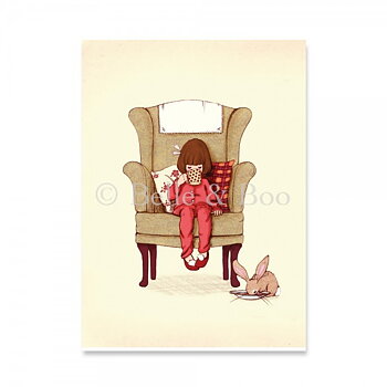 Hot Chocolate, postcard