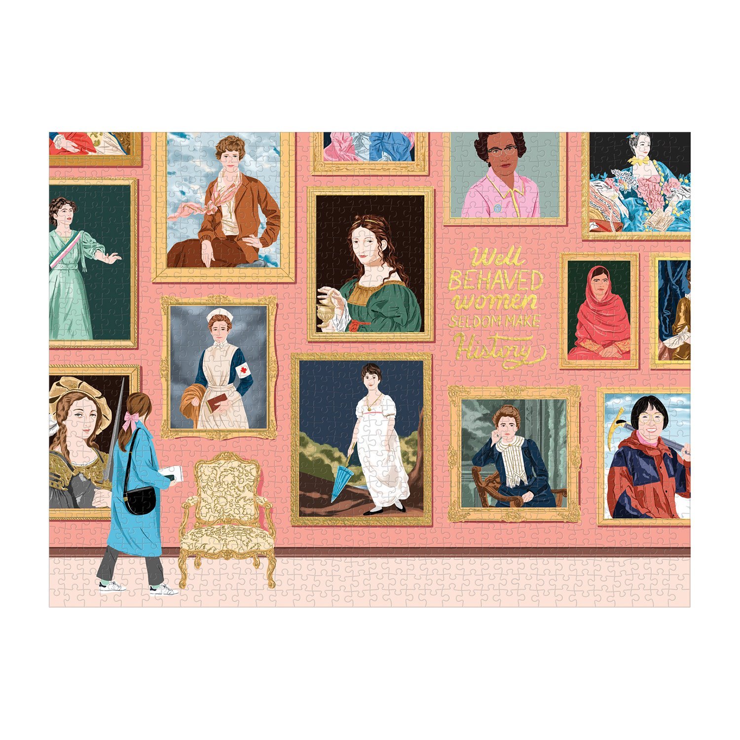 Herstory Museum 1000 Piece Foil Jigsaw Puzzle - 4