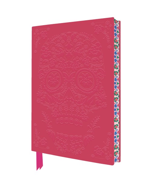  Flower Sugar Skull Artisan Art Notebook (Flame Tree Journals)