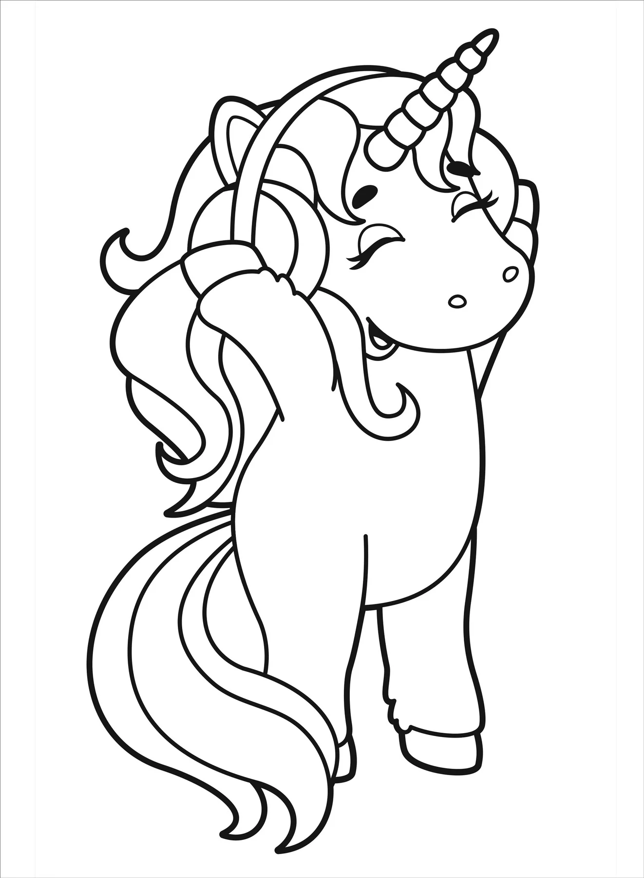 Unicorns Coloring Bk - 3