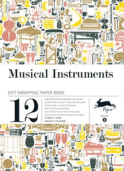 Musical Instruments, Gift & Creative Paper Book