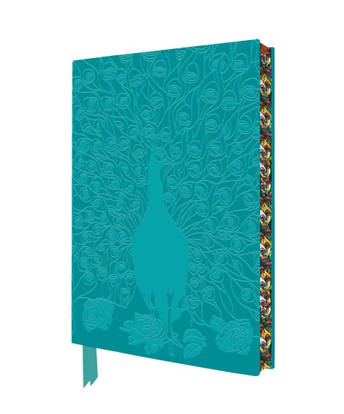  Louis Comfort Tiffany: Displaying Peacock Artisan Art Notebook (Flame Tree Journals)