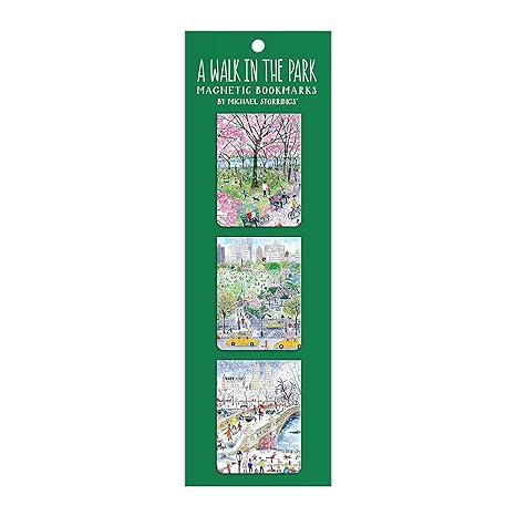 Michael Storrings Walk in the Park Magnetic Bookmarks