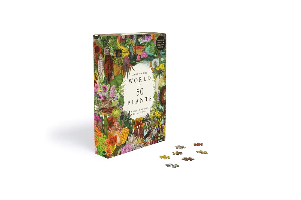 Around the World in 50 Plants, 1000 Piece Puzzle - 4