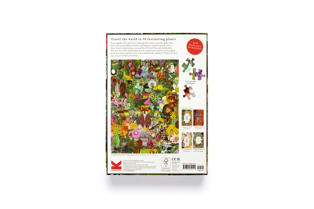 Around the World in 50 Plants, 1000 Piece Puzzle - 2