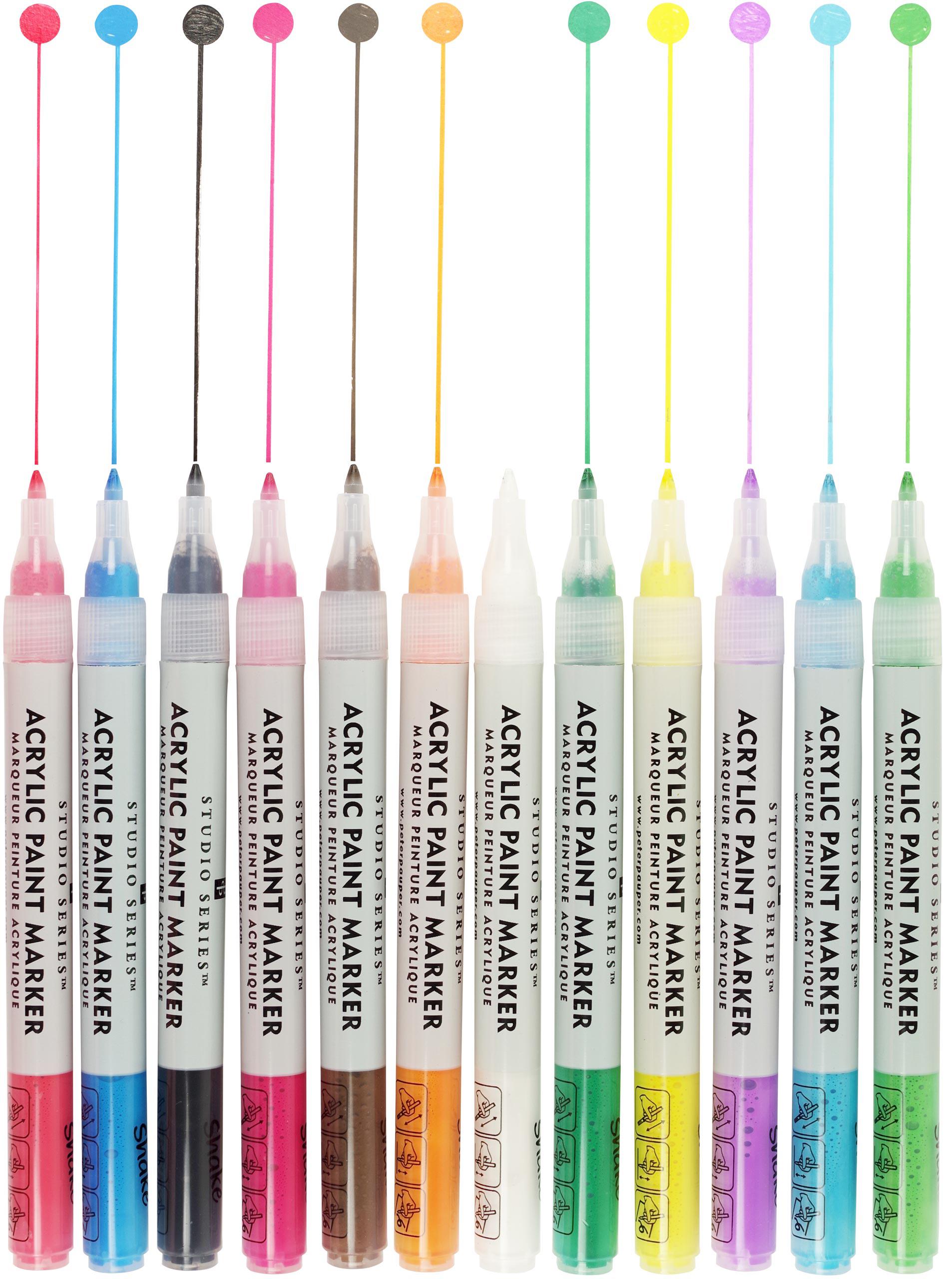 Studio Series Acrylic Paint Markers - 3