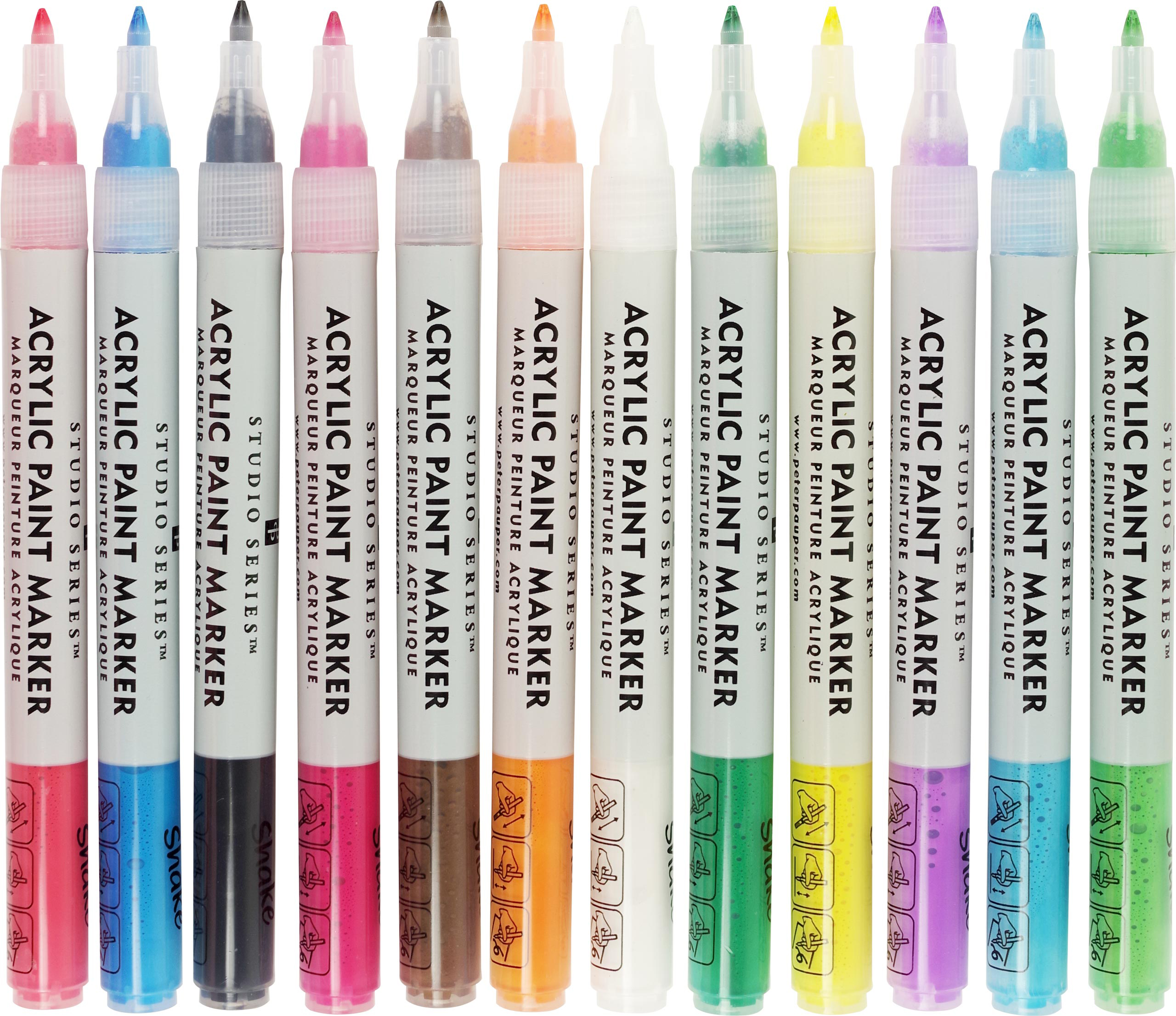 Studio Series Acrylic Paint Markers - 2