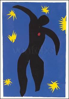 Icare (1947) Matisse, Greeting Card
