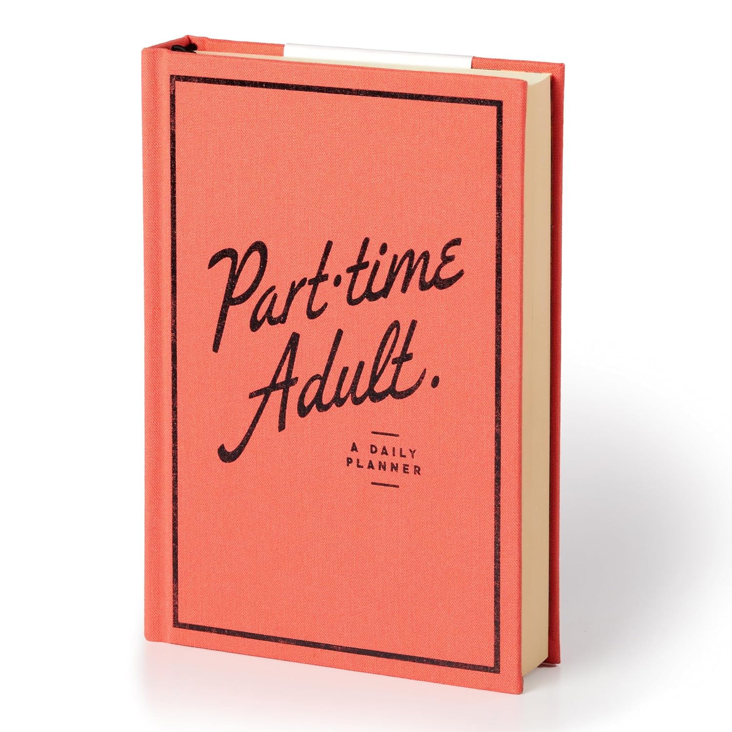 Part-Time Adult Undated Daily Planner Hardcover – Organizer - 2