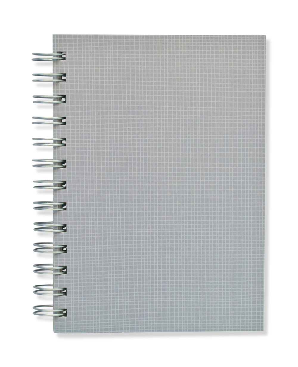 Grey Hay, Spiral Bound Notebook, 80 sheets