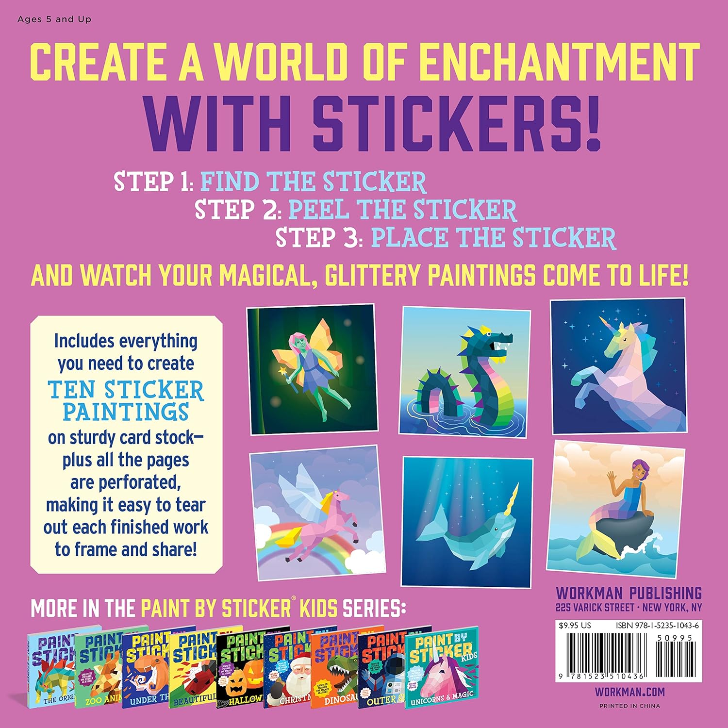 Paint by Sticker Kids: Mermaids & Magic! - 7