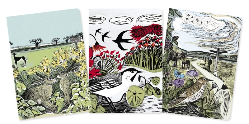 Angela Harding Set of 3 Standard Notebooks - 2
