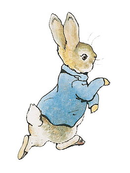 Peter Rabbit minicard