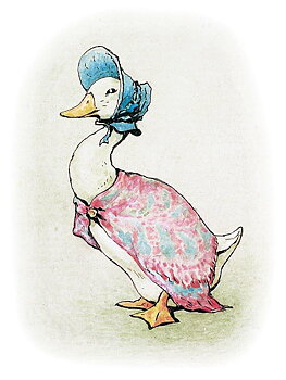 Jemima Puddle-duck minicard
