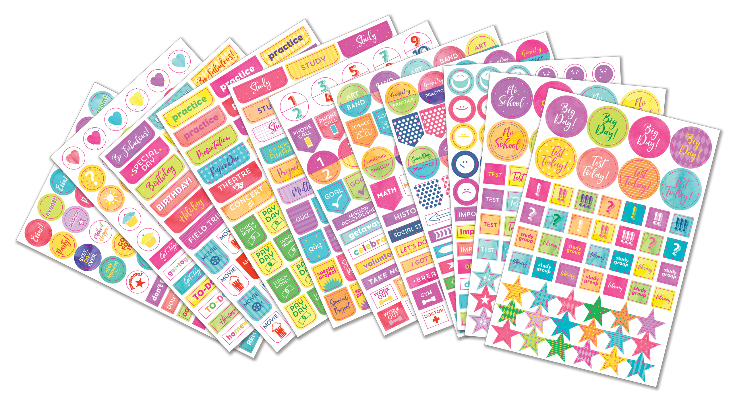 Essentials Planner Stickers Student - 2