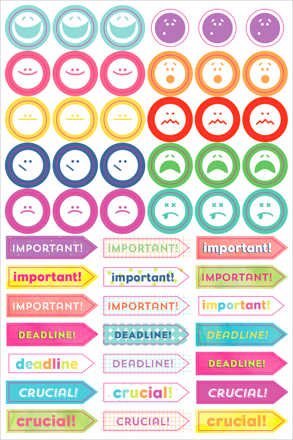 Essentials Planner Stickers Student - 3